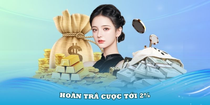 Chương trình khuyến mãi casino KUWIN hoàn trả cược tới 2%