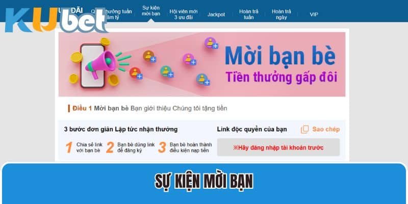 Chương trình mời bạn bè