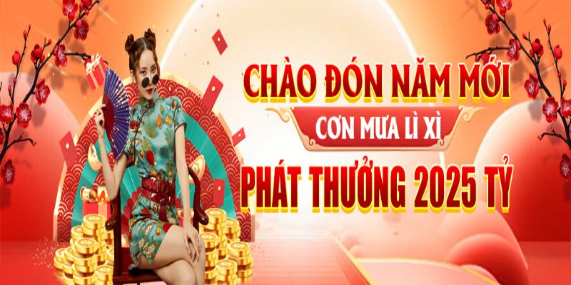 Khuyến mãi Vipwin với hàng ngàn phần thưởng đón Tết 2025